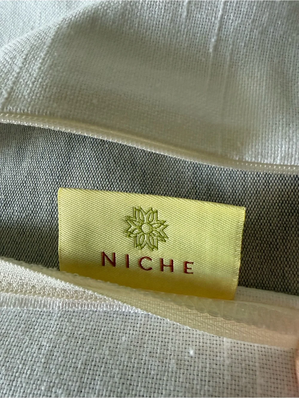 Niche Designer Neutral Linen Pillow Covers/Shams - Set of 3